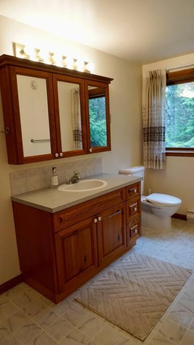 Chalet Style Cottage Near Shawnigan Lake Eksteriør bilde